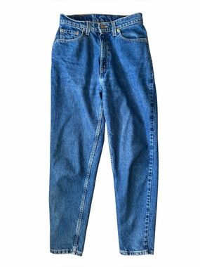 Vtg 90s Levi’s jeans blue denim high waist tapered leg